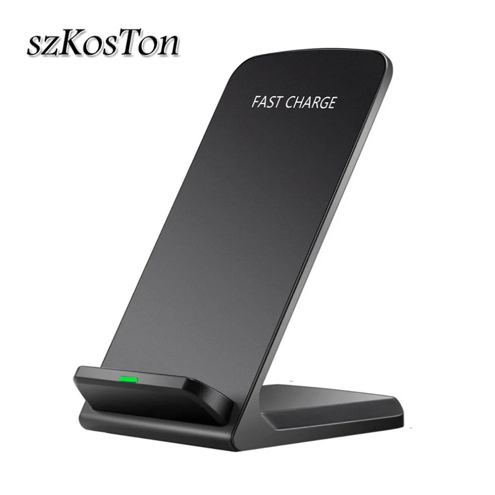 

Qi Wireless Charger Fast Charging Stand For iPhone X XR XS Max 8 Plus Fast Wireless Charger Dock Station For Samsung S9 S8 S7