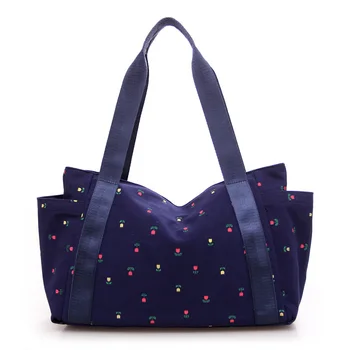 

Canvas dot printing women tote handbags ladies shoulder bags big book pouches female bolsas feminina bolsos mujeres for girls