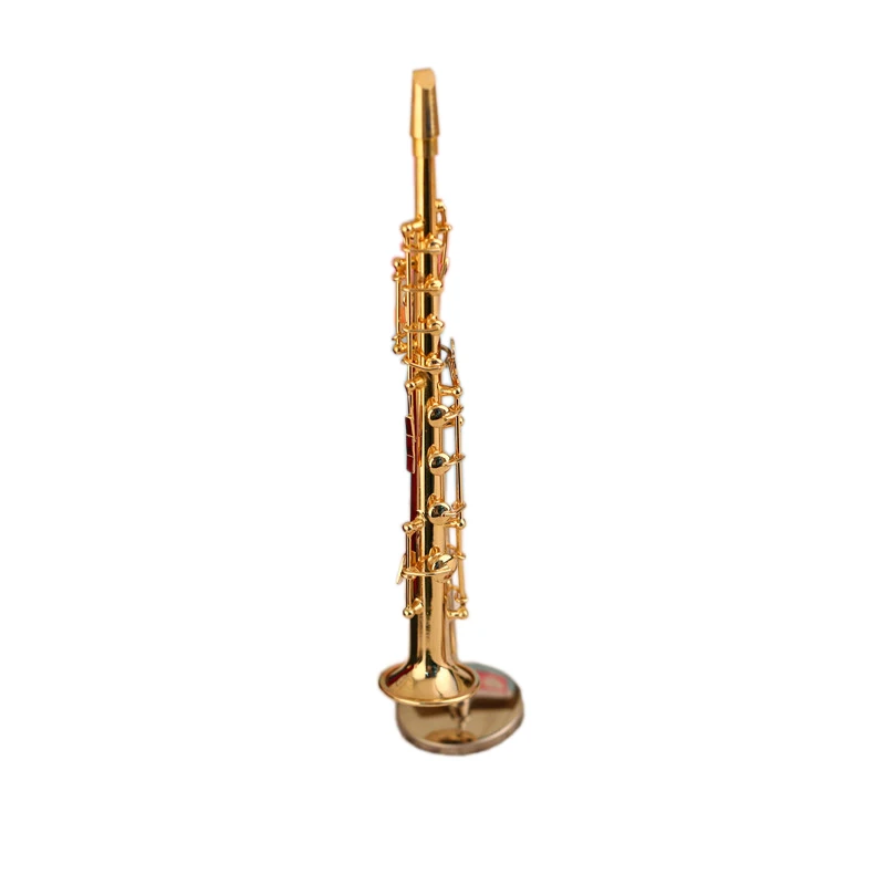 Saxophone Stand Brass Saxophone Model Yosoo Health Gear Instrument Model Small for Desk Bookcase