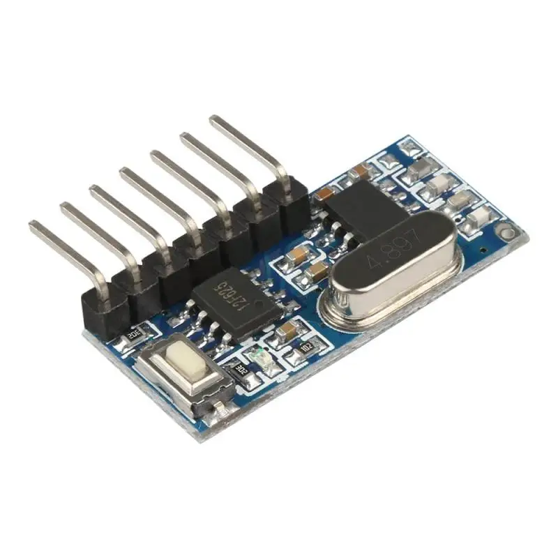 

50Pcs 315MHz RF Relay Receiver Module RX480 Learning Code EV1527 Wireless 315 MHz Mini DIY Remote Control Switch for Garage Door