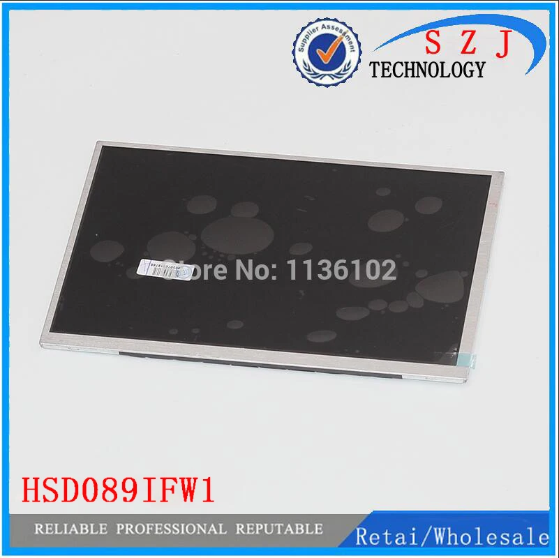 Новый 8 9 ''дюймовый HSD089IFW1 ЖК-экран для ноутбука Hannstar HSD089IFW1-B00 1024*600 Бесплатная