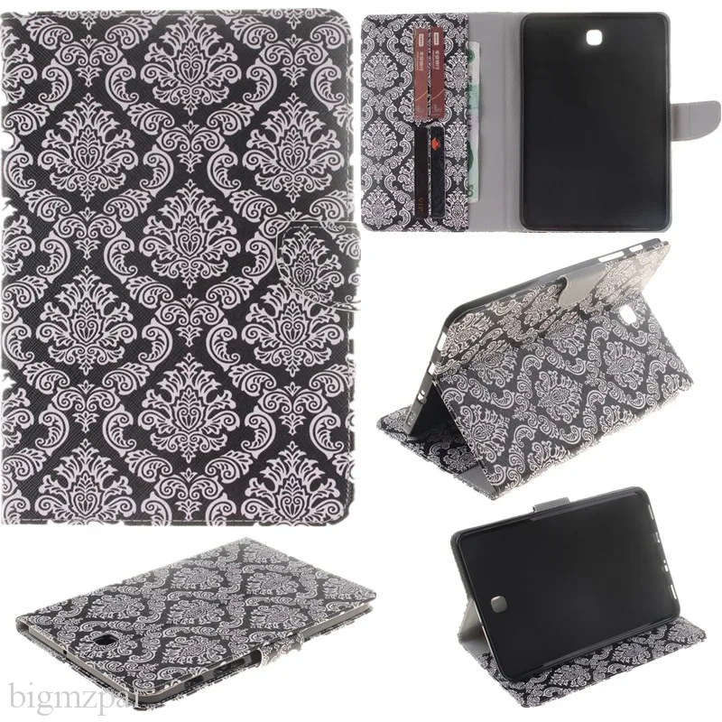 For Samsung Galaxy Tab S2 8.0 Case High Quality Fashion Insider Painting PU Leather Cover Case For Samsung T710 SM-T715 T715 (78)