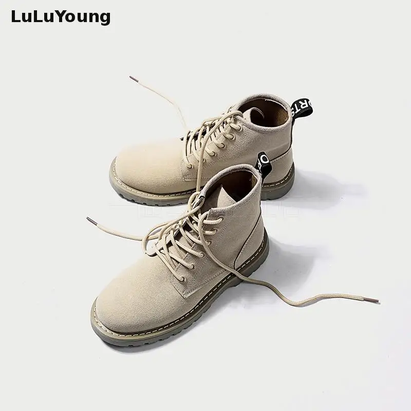 

Martin Boots Women Flat Lace Up Ankle Boots Shoes Fashion Cool