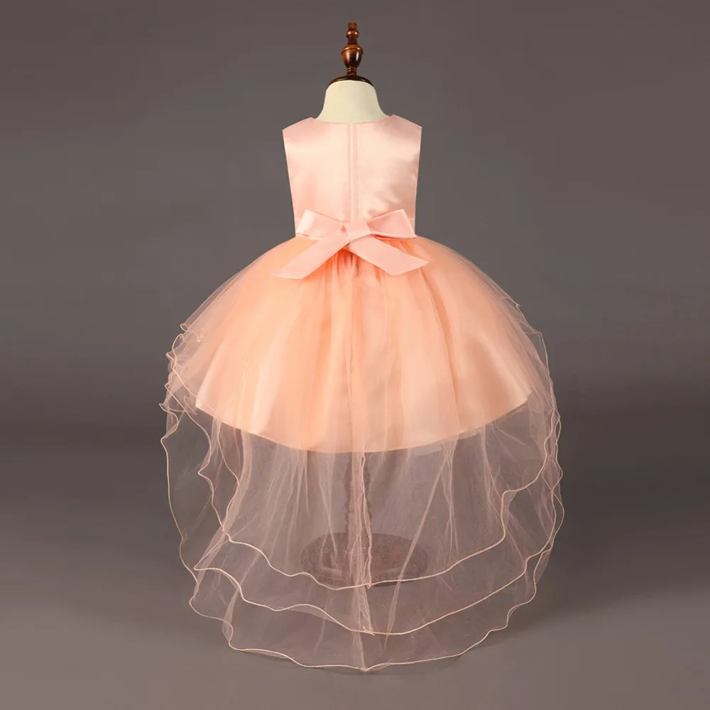 Carters Лидер продаж vestidos mujer тролли рождественское платье принцессы для 3-14 лет для девочек вечерние цветок детская брендовая одежда Vestidos