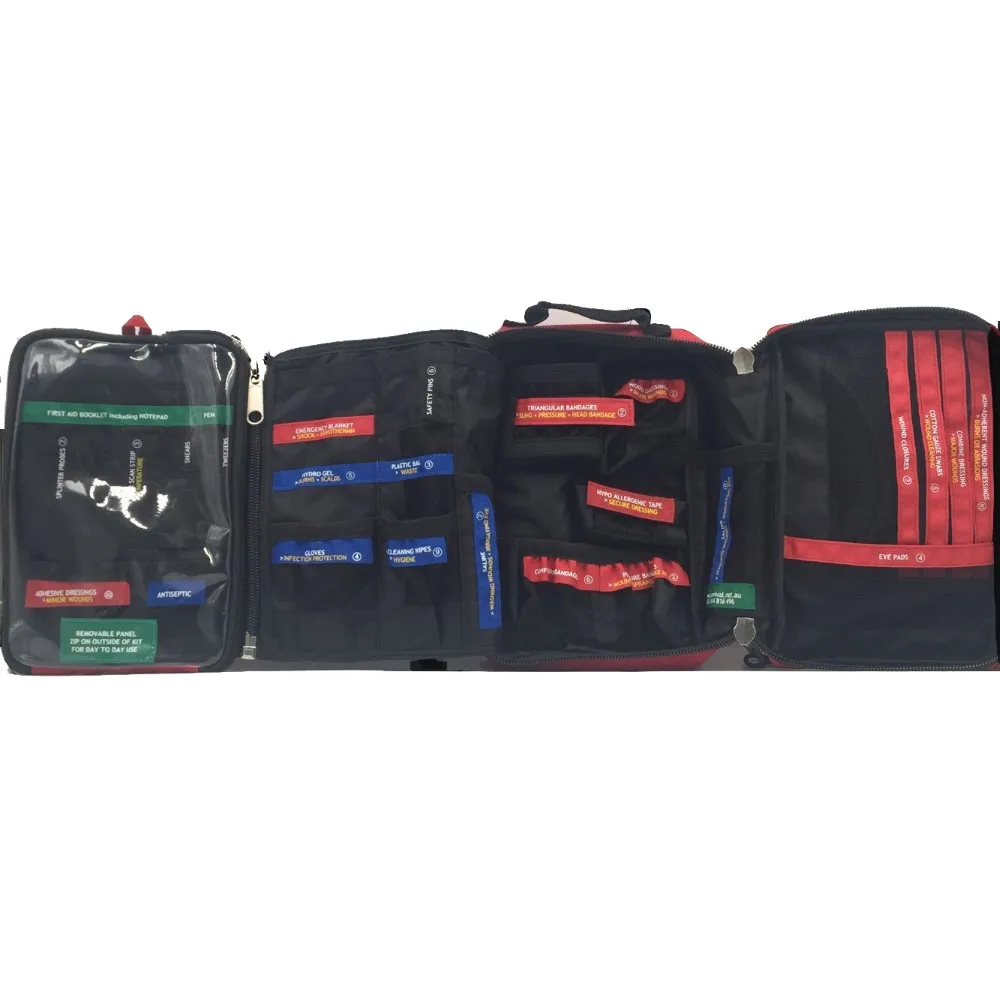 SURVIE De Voiture de Premiers soins Médicaux vide sac SES01---HOME/LIEU de TRAVAIL KIT Grand Vide 4 Couches Trousse de Premiers soins de Haute Qualité