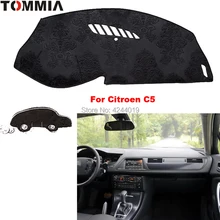 TOMMIA приборной панели крышки тире коврик для автомобиля козырек от Солнца Анти-УФ-покрытие для приборной панели коврик для приборной панели автомобиля для Citroen C5