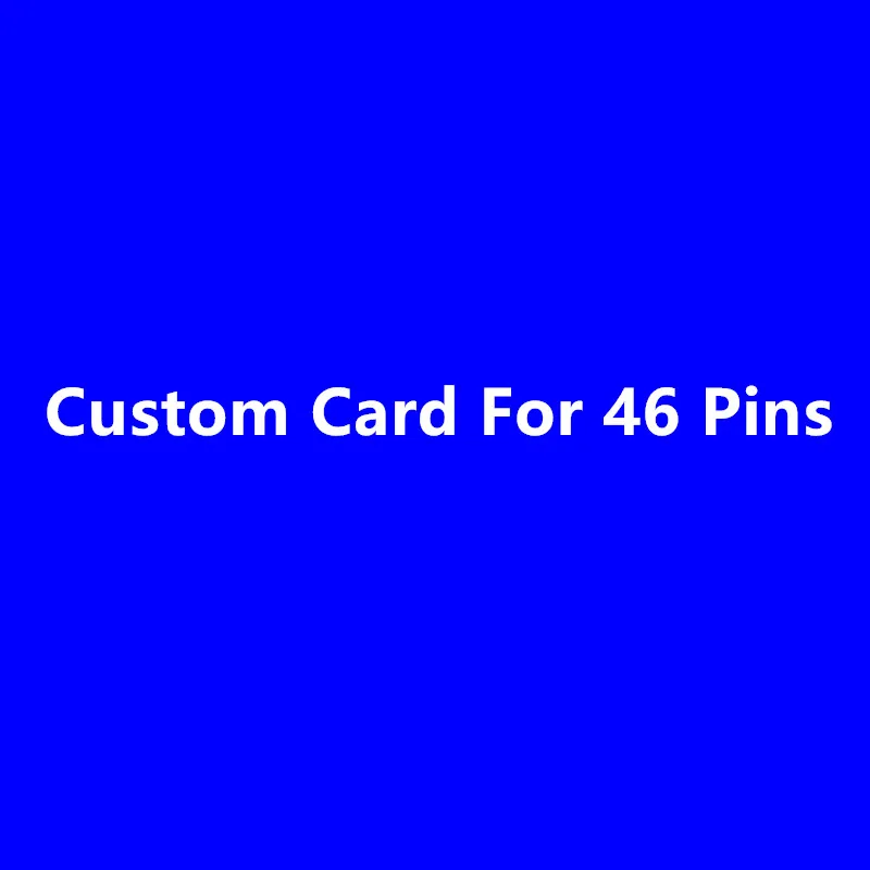 

Custom Card For 46 Pins Video games For NTSC console !