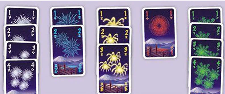 HANABI игра головоломка 2 5 игроков семейная для детей с родителями забавная