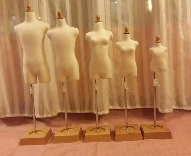 

Mini Size Dress Form Mannequin for BJD Doll Clothes/DIY Dress, Pinnable Dress Model, price for one size one piece~