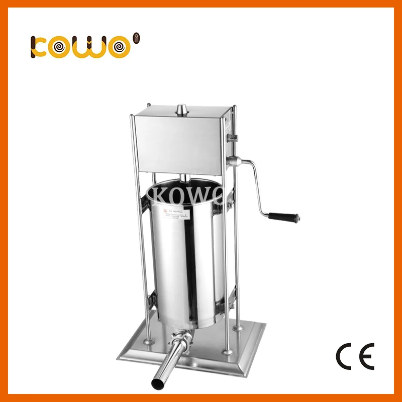 High quality stainless steel vertical manual sausage filler sausage stuffer sausage making machine ham making machine