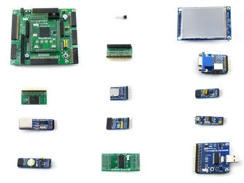 

Waveshare EP4CE10 EP4CE10F17C8N ALTERA Cyclone IV FPGA Development Board + 12 Accessory Modules Kits = OpenEP4CE10-C Package A