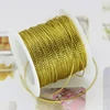 20 Meters 1mm Rope Gold Silver Red Cord Thread Cord String Strap Ribbon Rope Tag Line Bracelet Making No-slip Clothing Gift Deco ► Photo 2/6