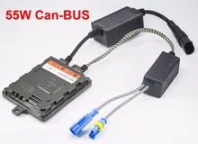 1 PCS 12 V 55 W Full Can-bus Xenon HID Substituição Reatores Super Slim Genuine AC NENHUM Erro Canceler Decoder Fit Todos Lâmpada A Maioria Dos Carros