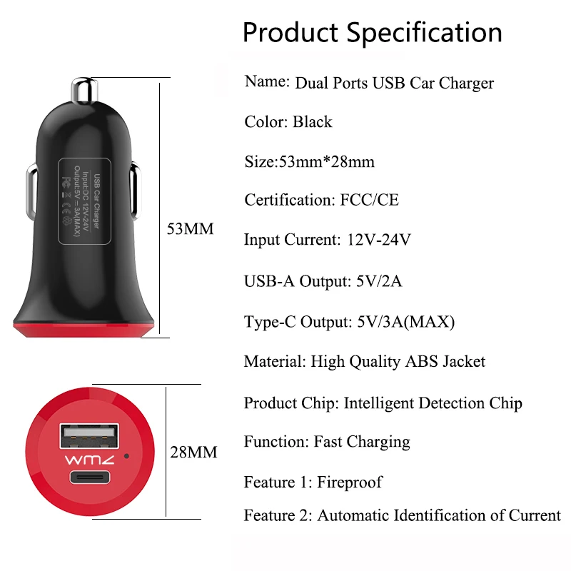 Double Port USB Charger