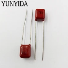 Free Shipping 10pcs CBB Polypropylene film capacitor pitch 5mm 63V 105J 684J 474J 104J 1UF 0.68UF 0.47UF 0.1UF
