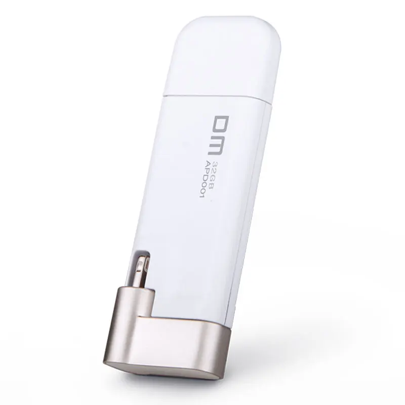 

Free shipping DM APD001 32GB MFI usb flash drives for iphone for ipad external storage usb flash disk