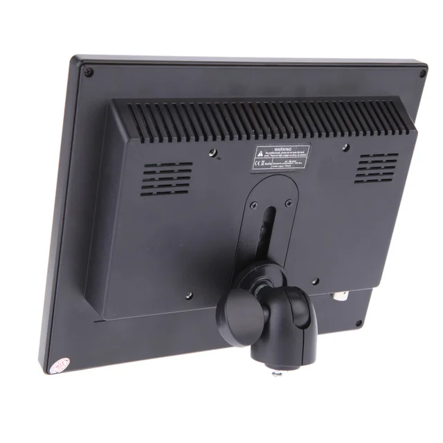 8 inch TFT LCD Color Video Monitor CCTV Monitor Screen VGA BNC AV Input for PC CCTV Security Remote and Stand Rotating Screen