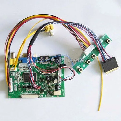 Микро-hdmi + VGA + 2AV контроллера комплект для 15.6 " дюймовый B156XW02 V2 1366 * 768 панель