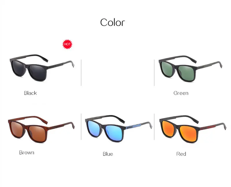 NYWOOH, мужские, женские солнцезащитные очки, поляризационные, солнцезащитные очки, Ретро стиль, для вождения, очки, UV400, черные, очки