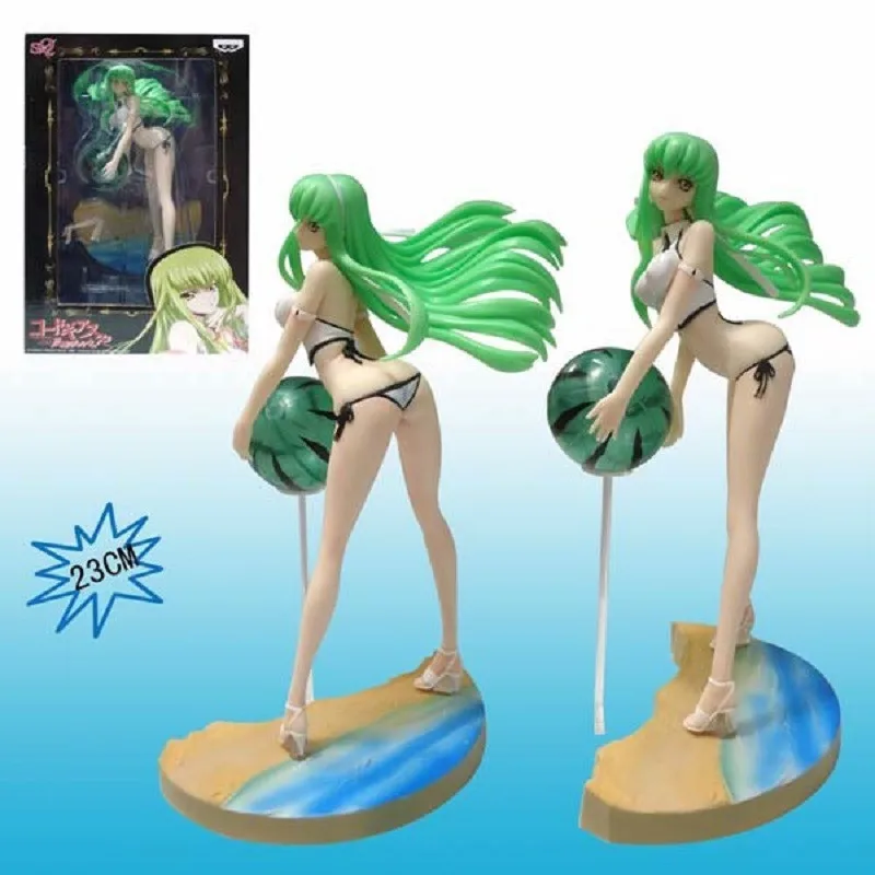 Аниме код GEASS Kissen Lelouch of the Rebellion сексуальная девушка ПВХ Фигурки Модель игрушки