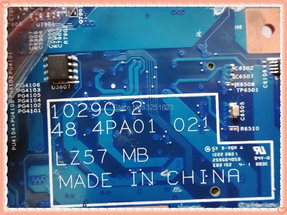 48.4PA01.021 ноутбук для Lenovo b570 материнская плата ноутбука B570 B570E HM65 PGA989 DDR3 100%