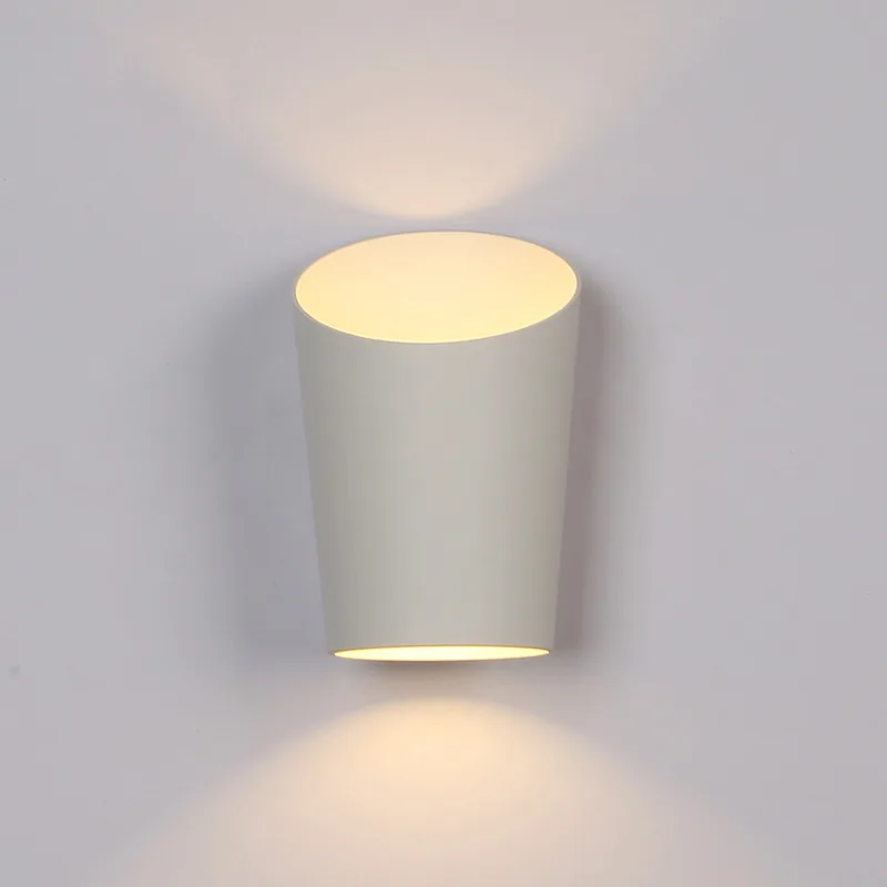 6W Mordern Led Wall Light Geometry Bedroom Wall Lamp Sconces for Hall