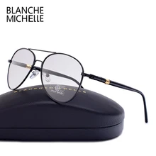 Blanche Michelle, фотохромные солнцезащитные очки для мужчин, поляризационные, UV400, солнцезащитные очки для женщин, oculos gafas de sol hombre, классические очки пилота