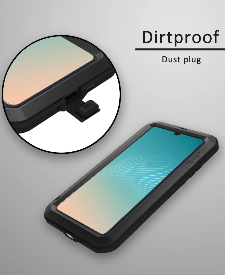 For Huawei P30 Pro Case LOVE MEI Shock Dirt Proof Water Resistant Metal Armor Cover Phone Case for Huawei P30 Lite P30 For Huawei P30 Pro Case LOVE MEI Shock Dirt Proof Water Resistant Metal Armor Cover Phone Case for Huawei P30 Lite P30