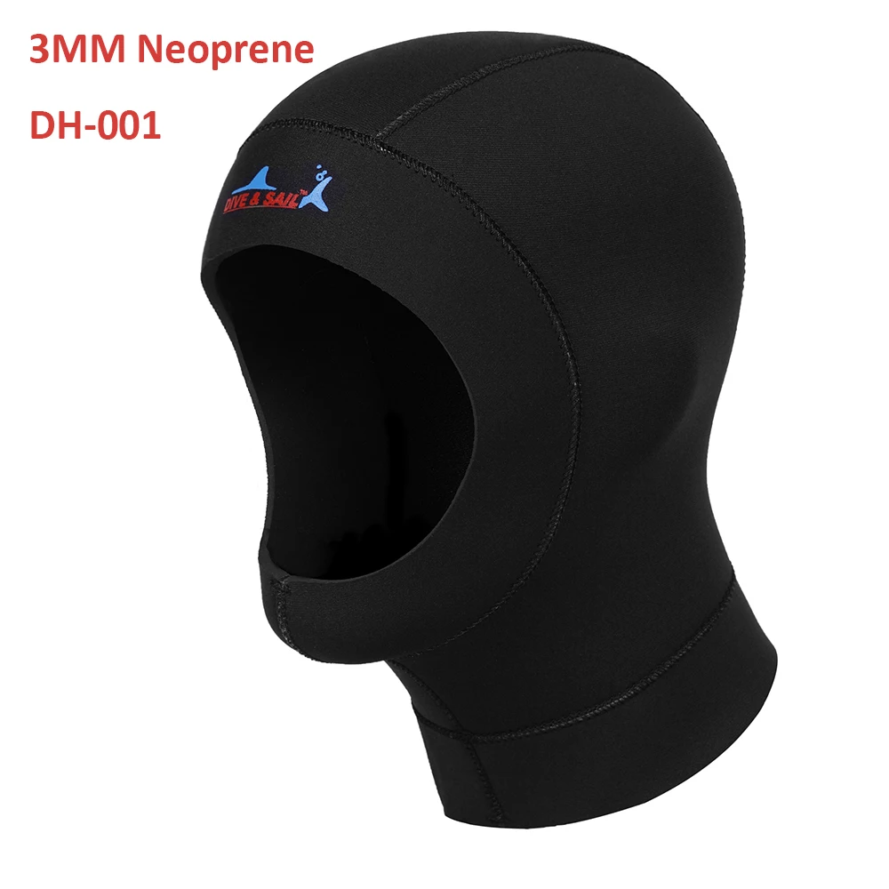 3MM Neoprene Scuba Diving Hood Hair Head Protection Diving Caps for Men