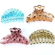 1 шт. заколки для девочек как ловкий хвостик большой высококачественный каучук падение постоянно захватывает Зажим Шпилька для волос зажим G0403