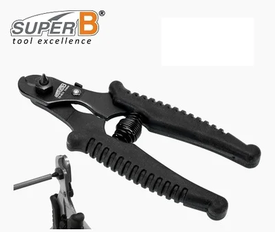

Super B TB-4574 Profeesional Bicycle Cable Cutting Pliers Cutter Tool Bike Inner & Outer Cables bicycle repair tools