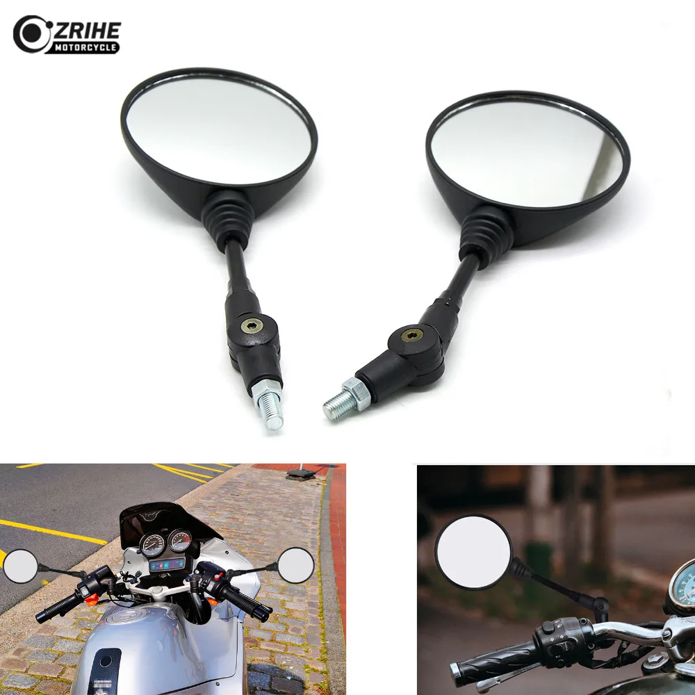8mm 10mm Motorbike Rearview Mirror Motorcycle Folding Side Mirrors For honda CB919 CB1000R CBR 250R 125R CBR600F 2011 2012 2013