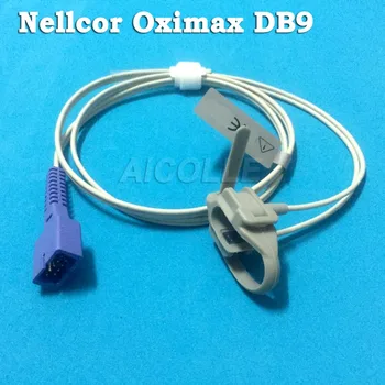 

Compatible Nellcor DS-100A with Oximax 9pin 1m/3ft DB9 pulse probe neonatal silicone wrap spo2 sensor
