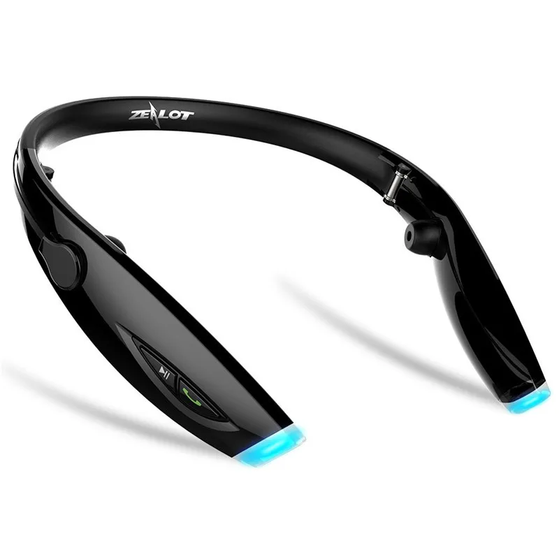 Hotsales Neckband Bluetooth Sport Stereo Headset Zealots H1 HiFi Headphones With Mic For iPhone/Samsung Handfree Call 