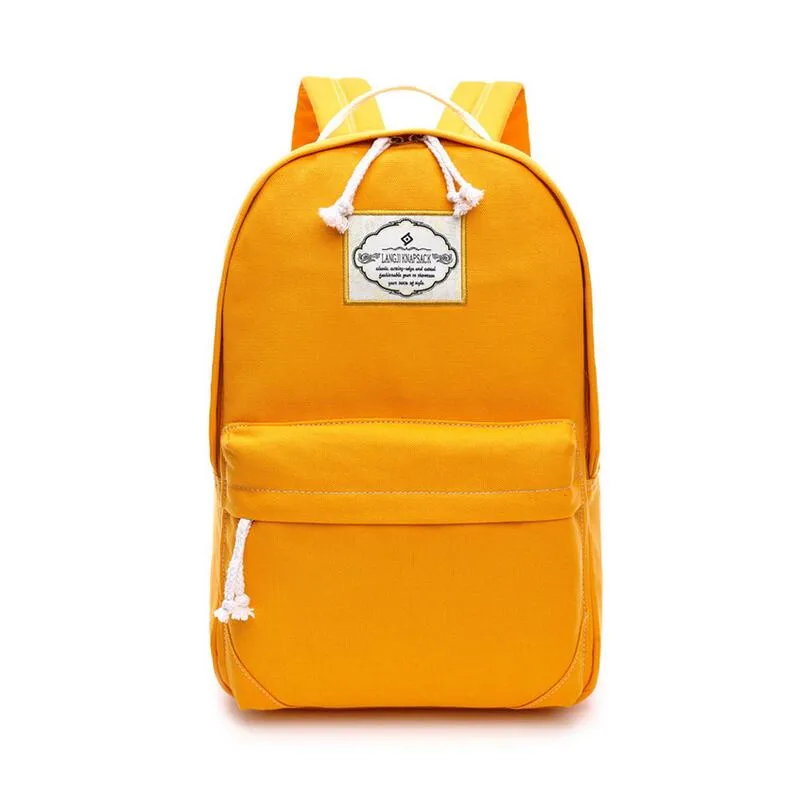 Vintage Fashion Canvas Backpacks for Teenage Girls Middle School Students School Bag Women Men Laptop Backpack Mochila Z29
