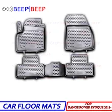 Для Land Rover Range Rover Evoque 2011-автомобильные Затопленные коврики, ковры, Авто Пол, пылезащитный, нескользящий, автомобильный стиль, украшение интерьера