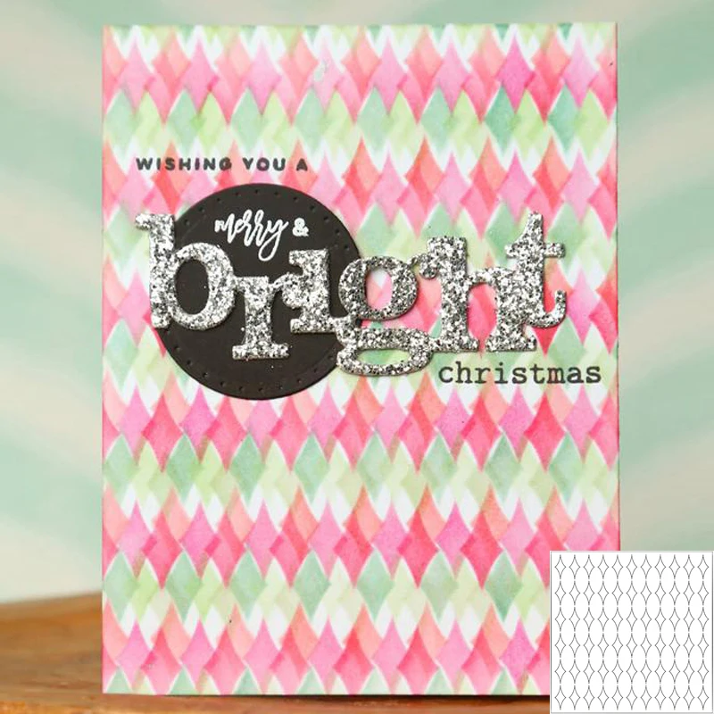 

Shining Diamond Star Stencil for DIY Scrapbooking New 2019 DIY Paper Cards Making Craft Plastic Templates Decor Embellishment