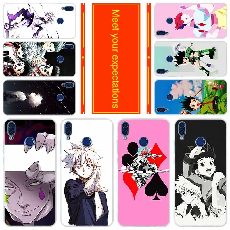 

Phone for HUAWEI Honor 10 9 i lite Cover Honor 8X a max 9lite 7 6 X 7a pro V20 Play Cover Case Hunter X Hunter Anime