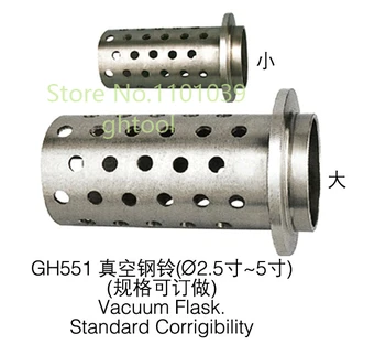 

Wholesale Alibaba Jewelry Casting Tools 4"x6" 304 Stainless Steel Perforated Flask with Flange and Rubber Base 10pcs/lot jeweler