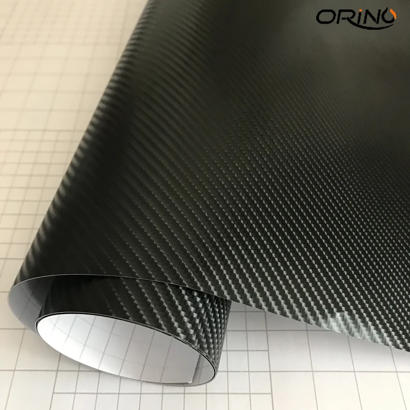 Black 4D Carbon Fiber Vinyl Film-6