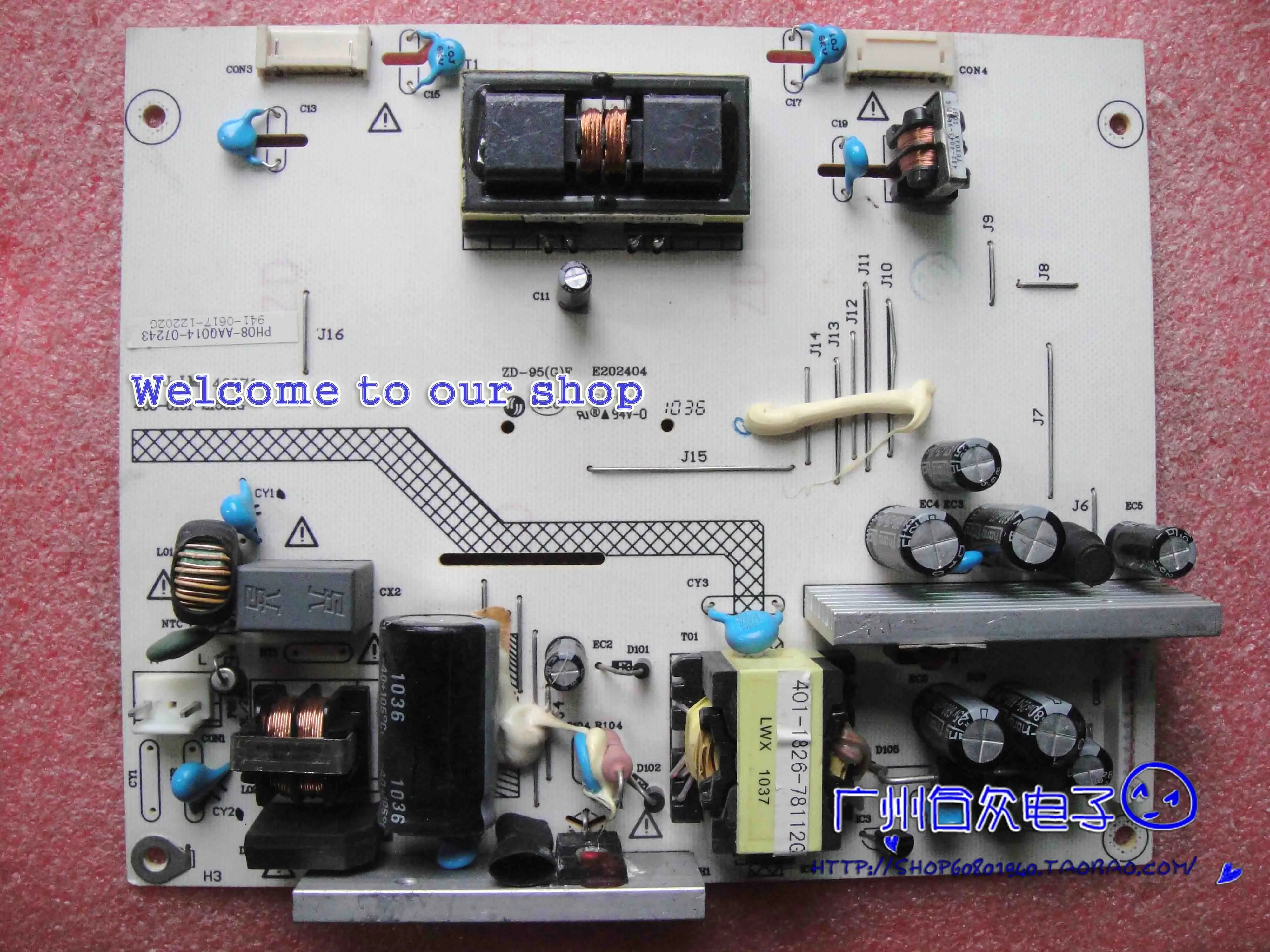 

L24E09 LCD TV power supply board 465-0101-21501G K-2U-LM1 46071