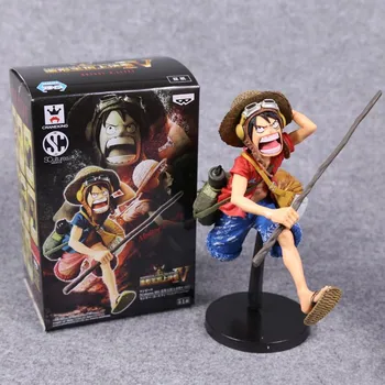 

Free Shipping Anime One Piece Monkey D Luffy PVC Action Figure Collectible Model Toy 2 Colors 18cm KA0212