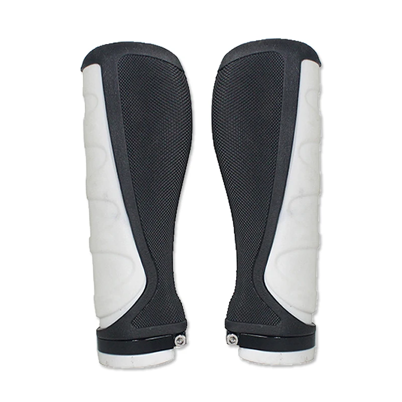 Bicycle Anti-Slip Rubber Handlebars, Cushioning, Cycling, Mountain Bike, Bike Parts, 1 Pair