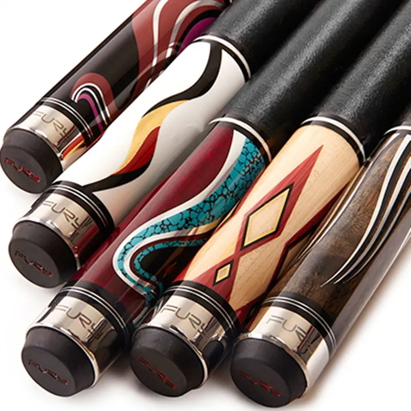 Brand Fury Pool Cue with Cue Case Model PXT, Cue tip 12.75mm, 149cm