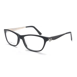 Image 2 - HOTOCHKI montures de lunettes rétro pour femmes, Prescription optique, élégante, en acétate, style papillon, nouveauté 