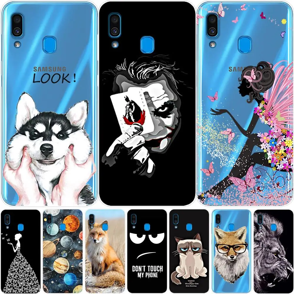 

For Samsung Galaxy A30 Case Silicone TPU Protective Cover Phone Case For Samsung A30 A305F A305 A 30 SM-A305F A10 A50 Case Soft