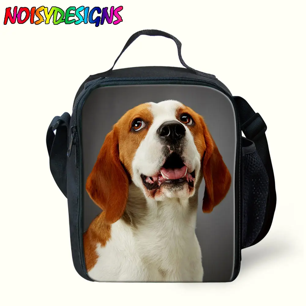 Beagle детские сумки для ланча с животными Детская школьная Термосумка Ланч бокс