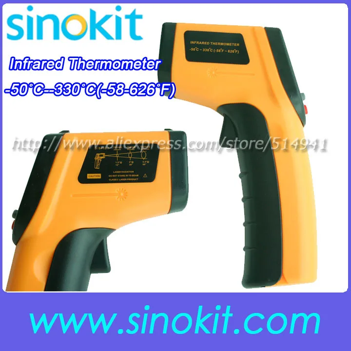 

-50'C--330'C(-58-626'F) Infrared Thermometer SK320-01