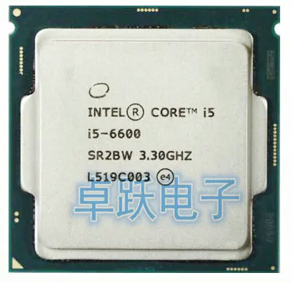 Intel Core i5 6600 3,3 ГГц 6 м кэш четырехъядерный процессор Настольный LGA1151 cpu