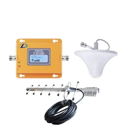 

GSM980 3G GSM Mobile Phone Signal Repeater GSM 2G 3G Booster Amplifier Extender Receciving Network Unicom Family Mountain